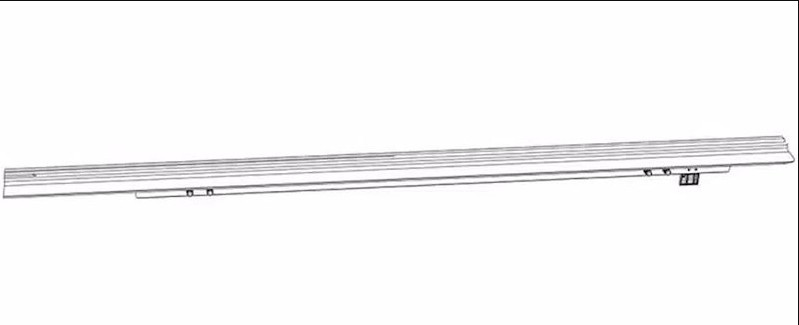 Retrax Bed Cover RAILS ONLY NO HARDWARE For RetraxONE MX RetraxPro MX Retrax Bed Cover RAILS ONLY NO HARDWARE For RetraxONE MX RetraxPro MX