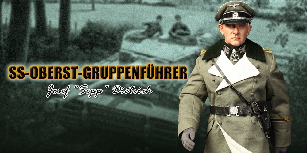 Rare DID 3R 1/6 GM632 Josef Sepp Dietrich German WWII