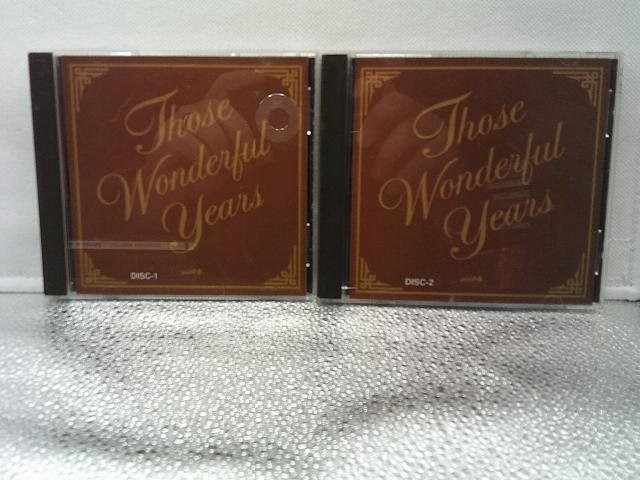 Various – Those Wonderful Years 1988 2xCD Pop Vocal Easy Listening CBS Various – Those Wonderful Years 1988 2xCD Pop Vocal Easy Listening CBS
