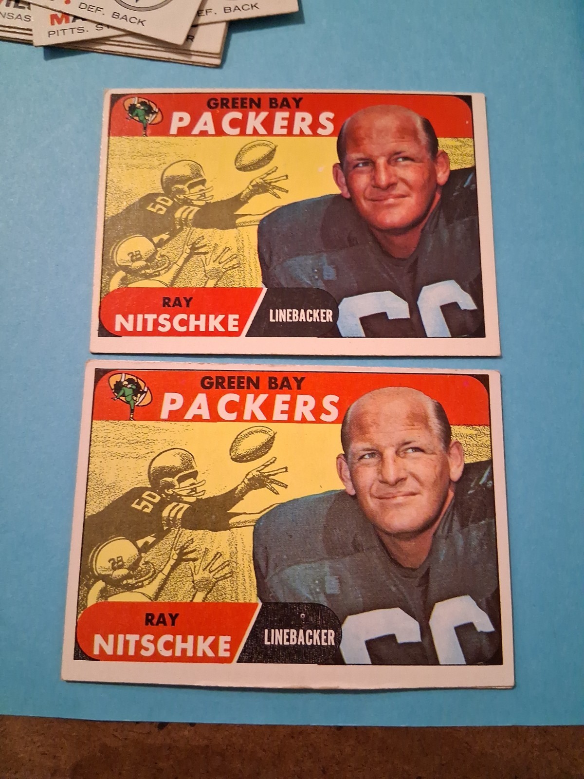 1968 Topps - Ray Nitschke #157 1968 Topps - Ray Nitschke #157