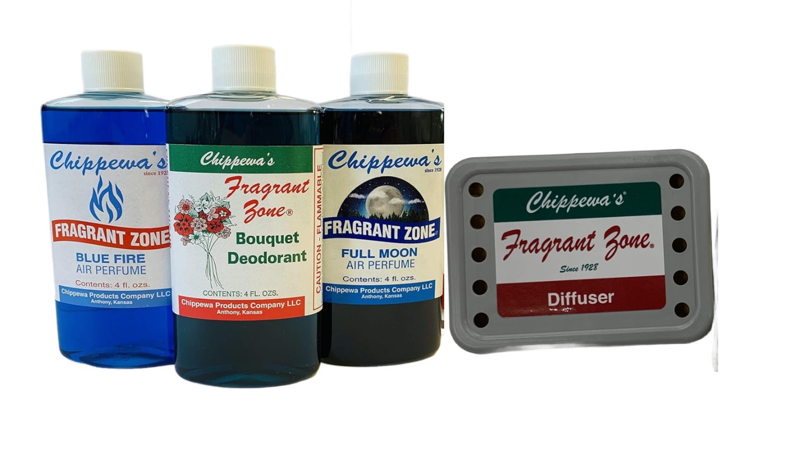 FRAGRANT ZONE Small Masculine Bundle Chippewa\'s Fragrant oils & Diffuser