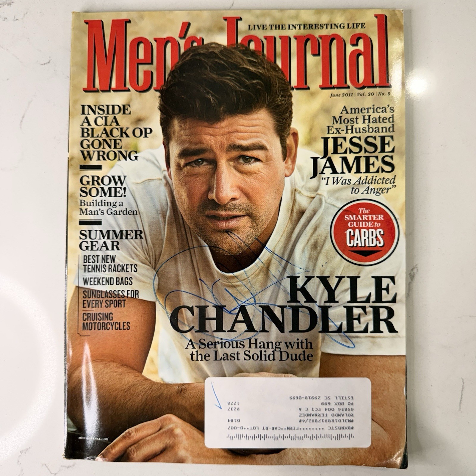 Men’s Journal June 2011 Kyle Chandler Jesse James Magazine