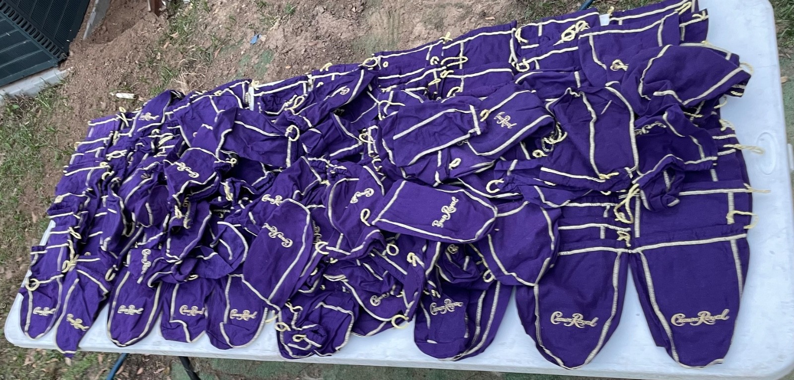 crown royal 750ml bags lot 190pc crown royal 750ml bags lot 190pc