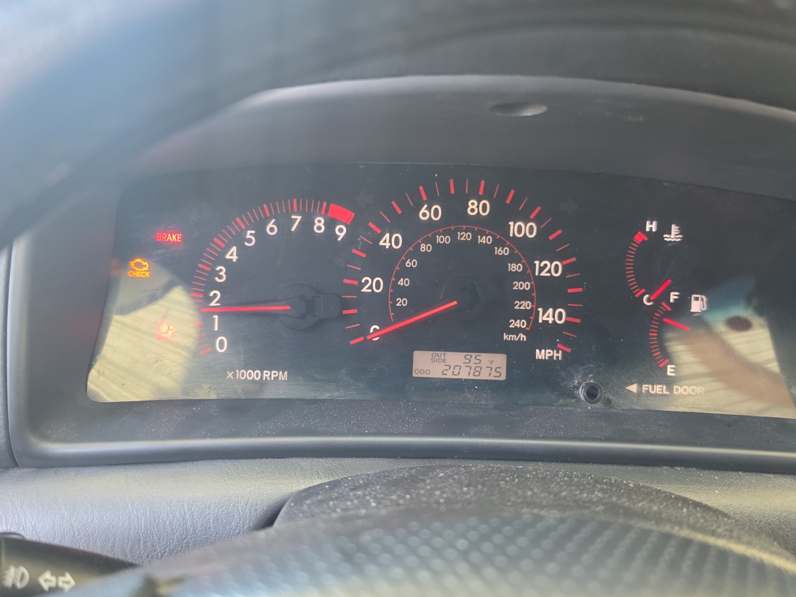 04-07 TOYOTA COROLLA XRS 6 SPEED INSTRUMENT CLUSTER 8.2K REDLINE 150 MPH TRD OEM 04-07 TOYOTA COROLLA XRS 6 SPEED INSTRUMENT CLUSTER 8.2K REDLINE 150 MPH TRD OEM