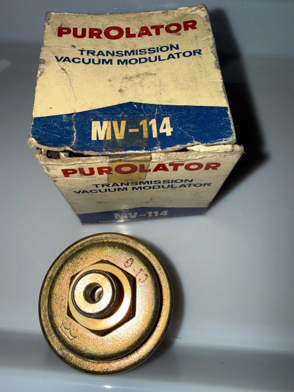 Purolator MV114 Auto Trans Modulator Valve-Vacuum Modulator Brand New Purolator MV114 Auto Trans Modulator Valve-Vacuum Modulator Brand New