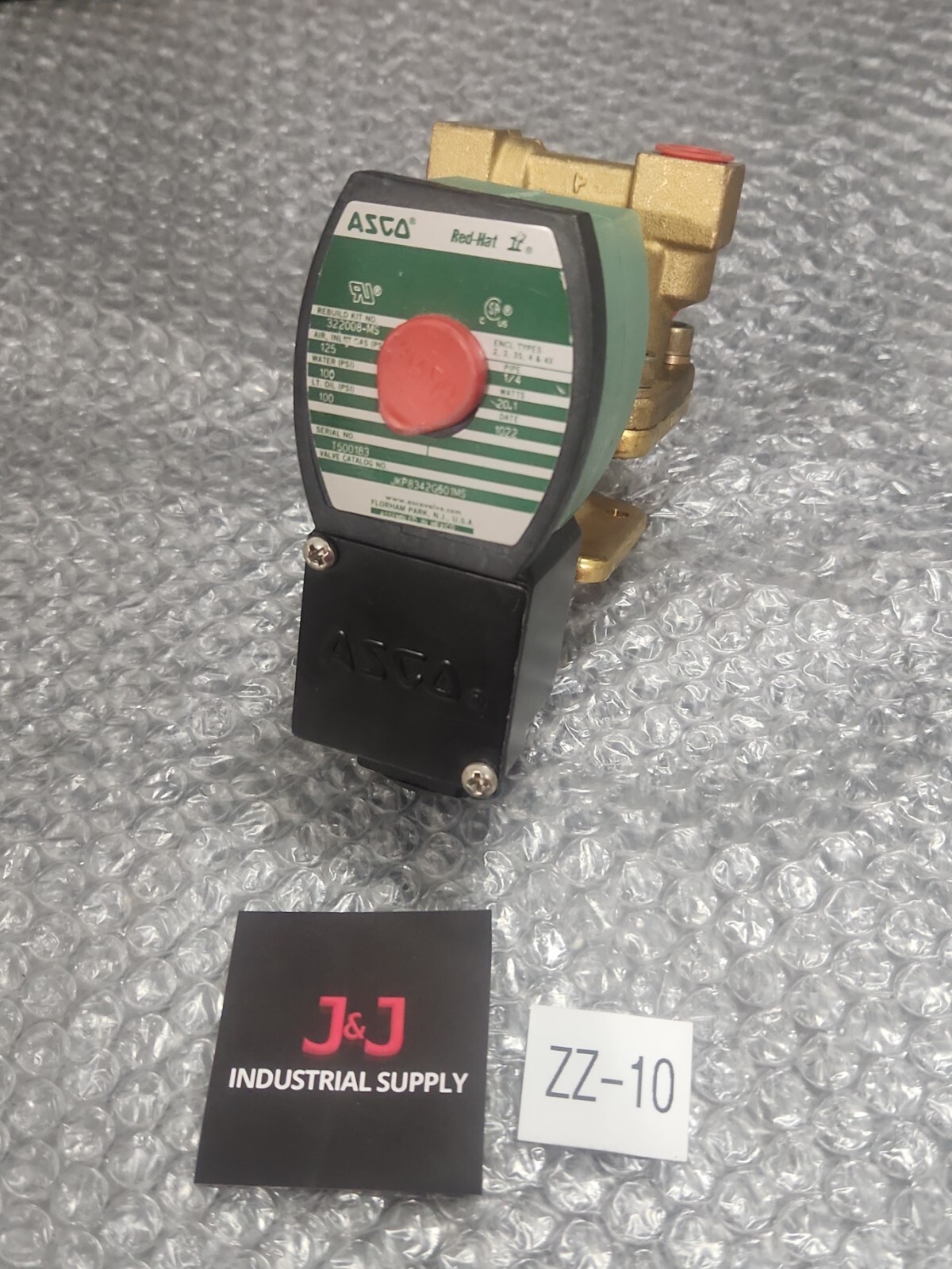 *NO BOX* Asco JKP8342G501MS Solenoid Valve 1/4'' Pipe⚡️🇺🇸 SHIP+WARRANTY 