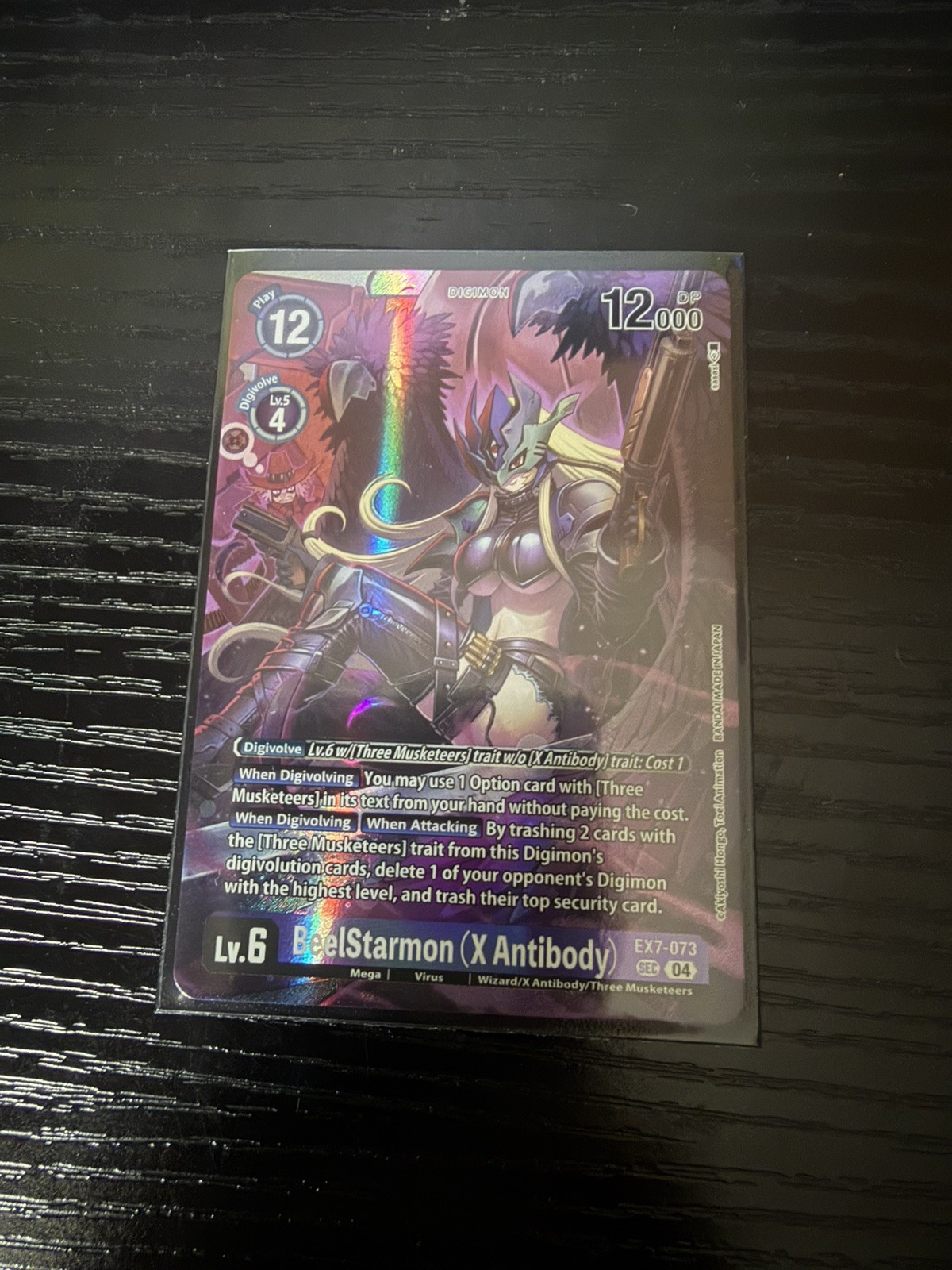 Digimon Card Game | EX7-073 Beelstarmon X Antibody (Original Art) | Secret Rare