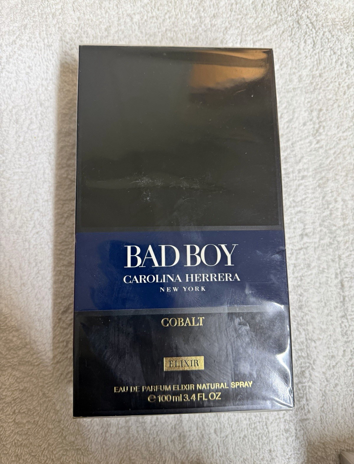 Carolina Herrera Bad Boy Cobalt Elixir Eau de Parfum Spray 3.4 fl oz Carolina Herrera Bad Boy Cobalt Elixir Eau de Parfum Spray 3.4 fl oz