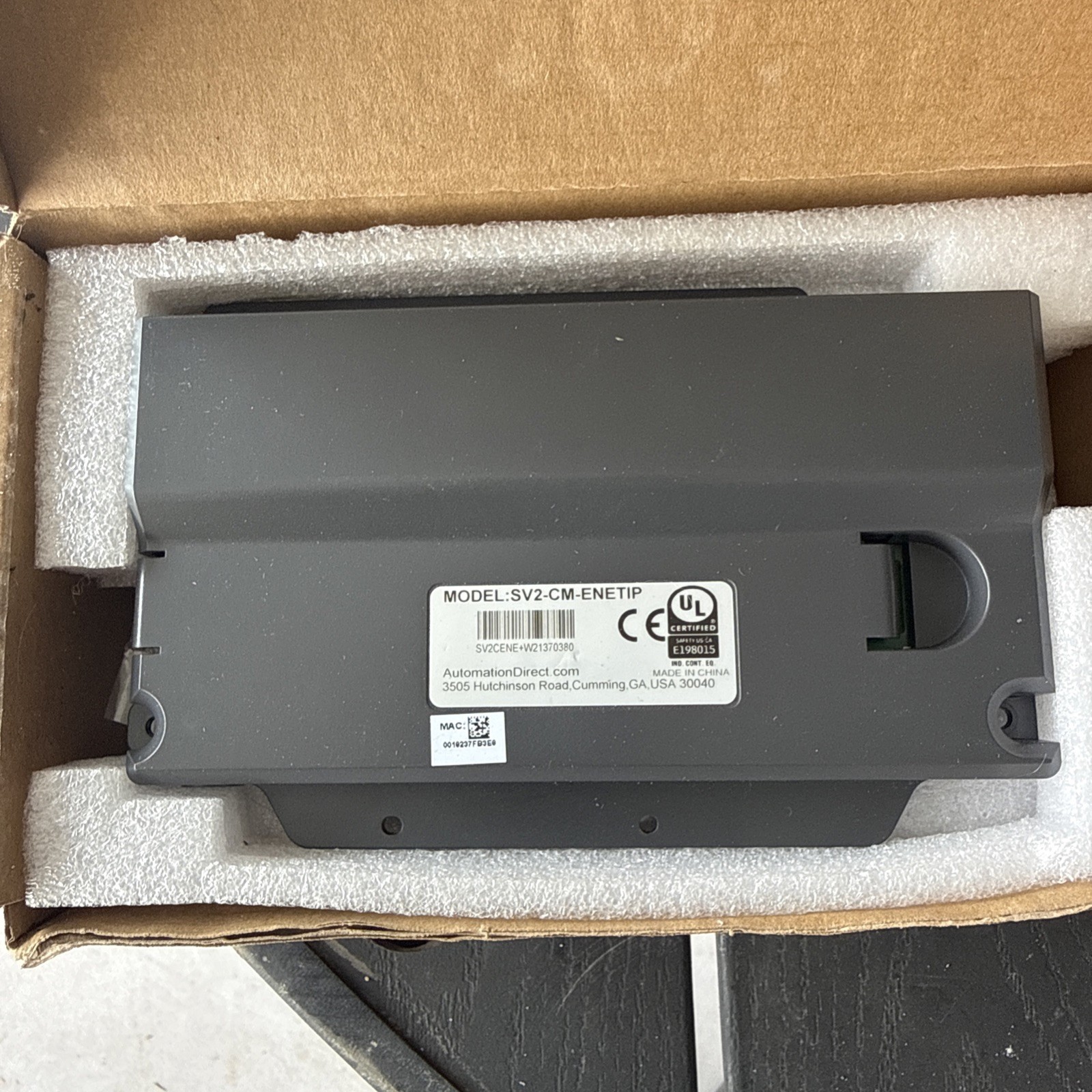 Automation Direct SV2A-2040 Sure Servo 2 Servo Drive with SV2-CM-MODTCP Automation Direct SV2A-2040 Sure Servo 2 Servo Drive with SV2-CM-MODTCP