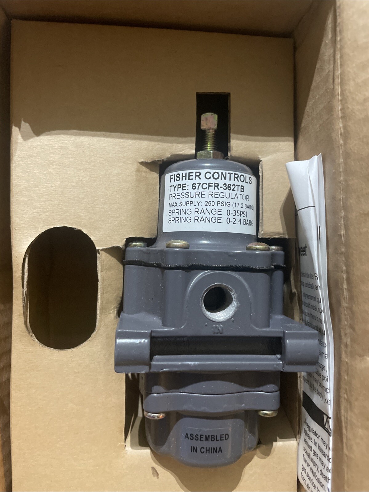 Fisher 67CFR-362TB Fisher 67CFR-362TB