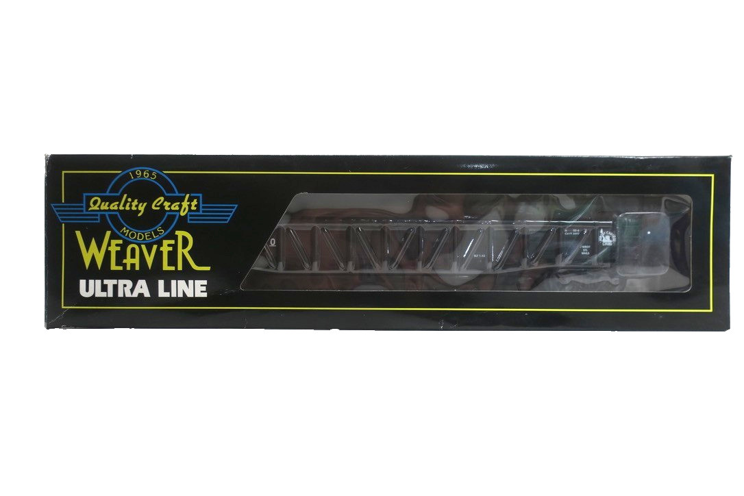 Weaver U17007L O Gauge Central of New Jersey Wartime Gondola (3-Rail) #8000