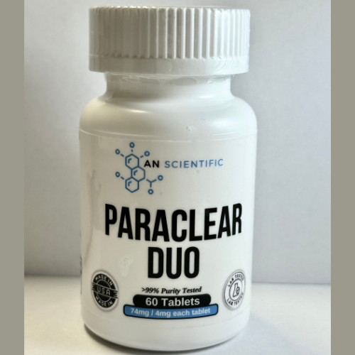 Authentic AN Scientific ParaClear Duo 60 tablets Exp 10/01/2028 Authentic AN Scientific ParaClear Duo 60 tablets Exp 10/01/2028