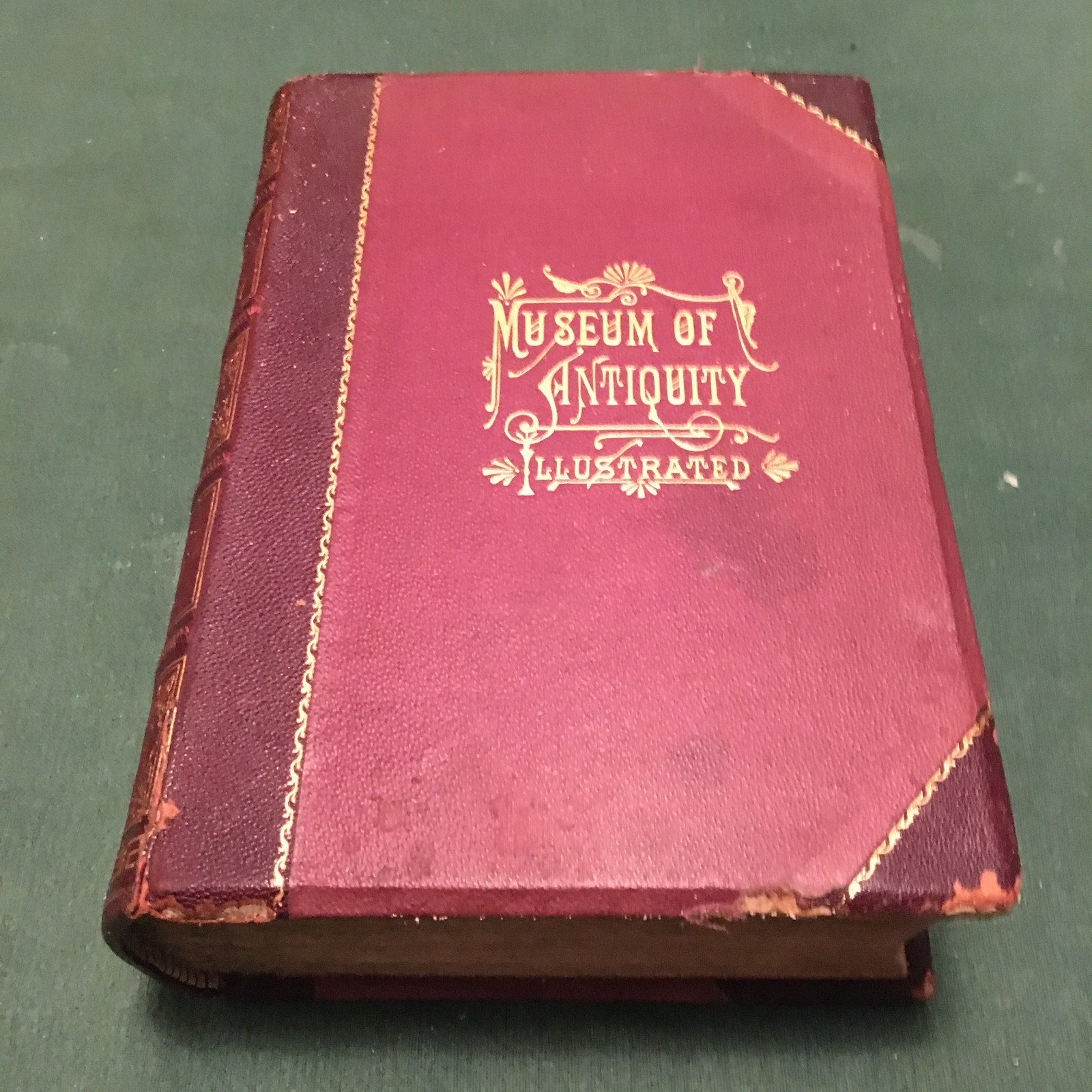 MUSEUM OF ANTIQUITY ILLUSTRATED - A Description of Ancient Life 1884 Very Good