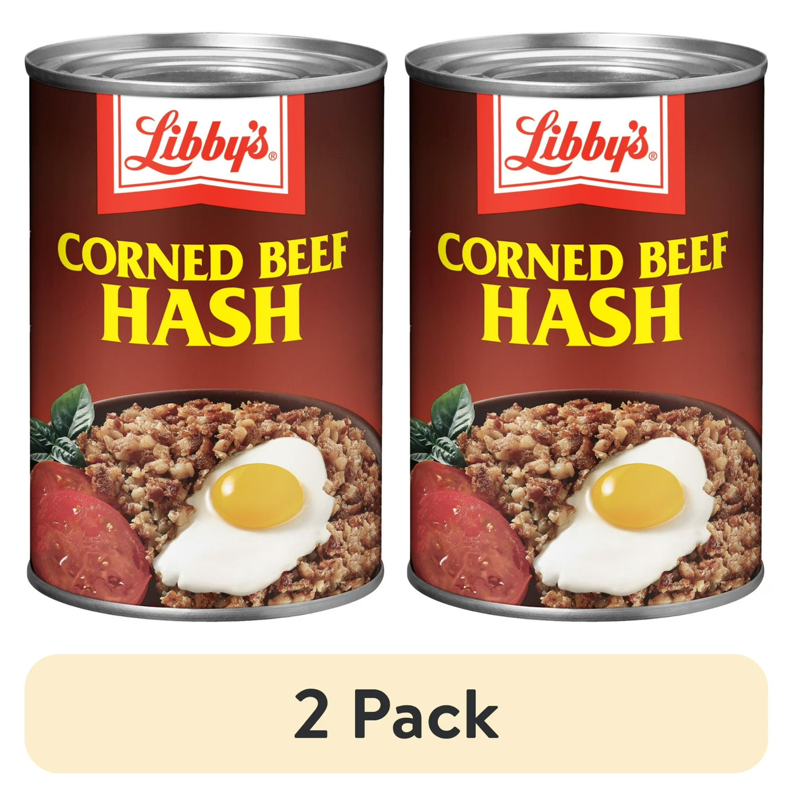 (2 pack) Libby\'s Corned Beef Hash, 37g Protein Per Serving, Canned Food, 15 oz. (2 pack) Libby\'s Corned Beef Hash, 37g Protein Per Serving, Canned Food, 15 oz.