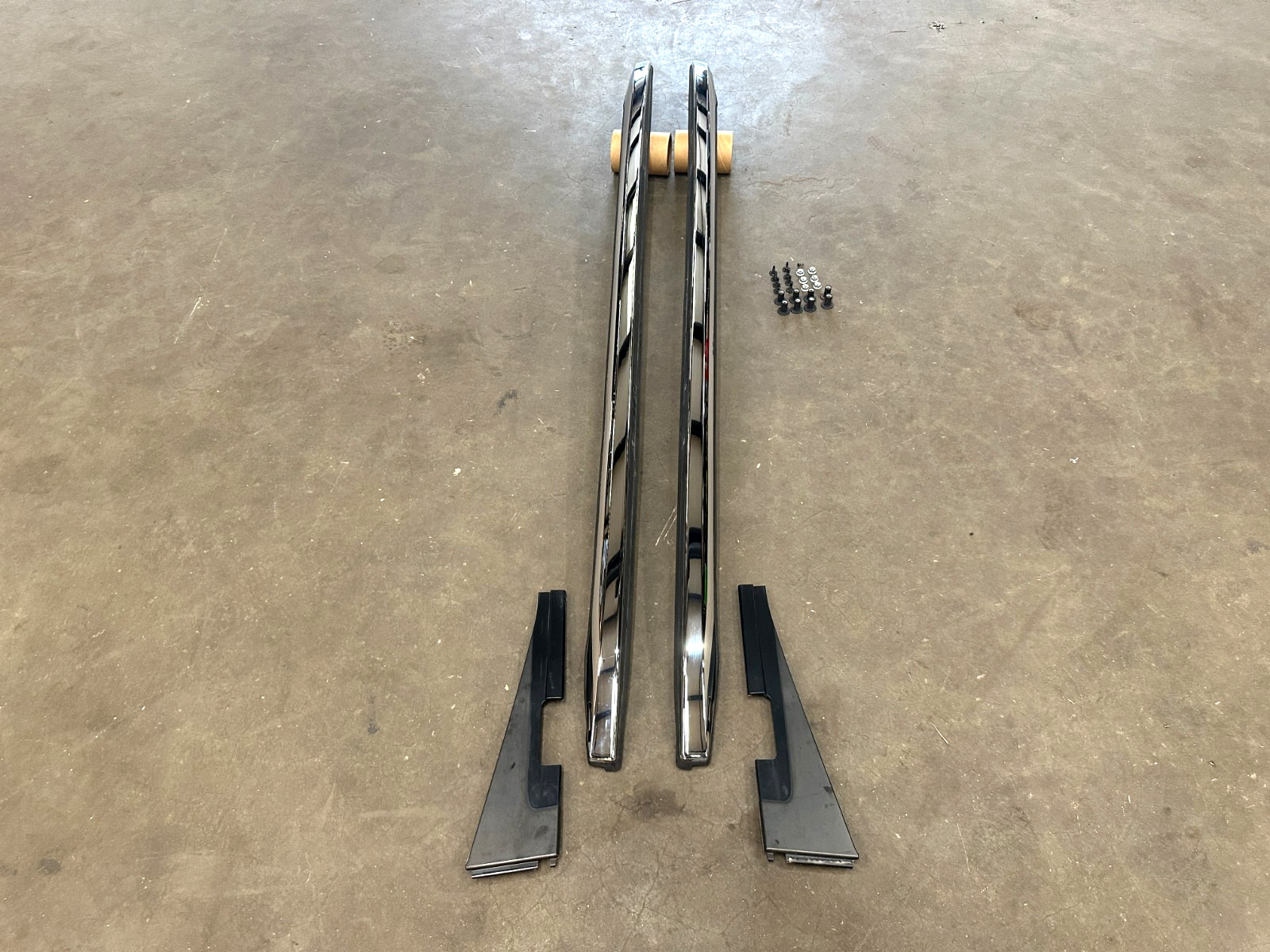 14-20 ACURA MDX LEFT & RIGHT SIDE ROOF RAIL RACK LUGGAGE SET, OEM LOT3710