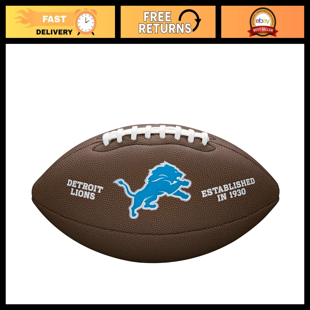 Official Size NFL Backyard Legend Football - Perfect for Outdoor Play & Games Official Size NFL Backyard Legend Football - Perfect for Outdoor Play & Games