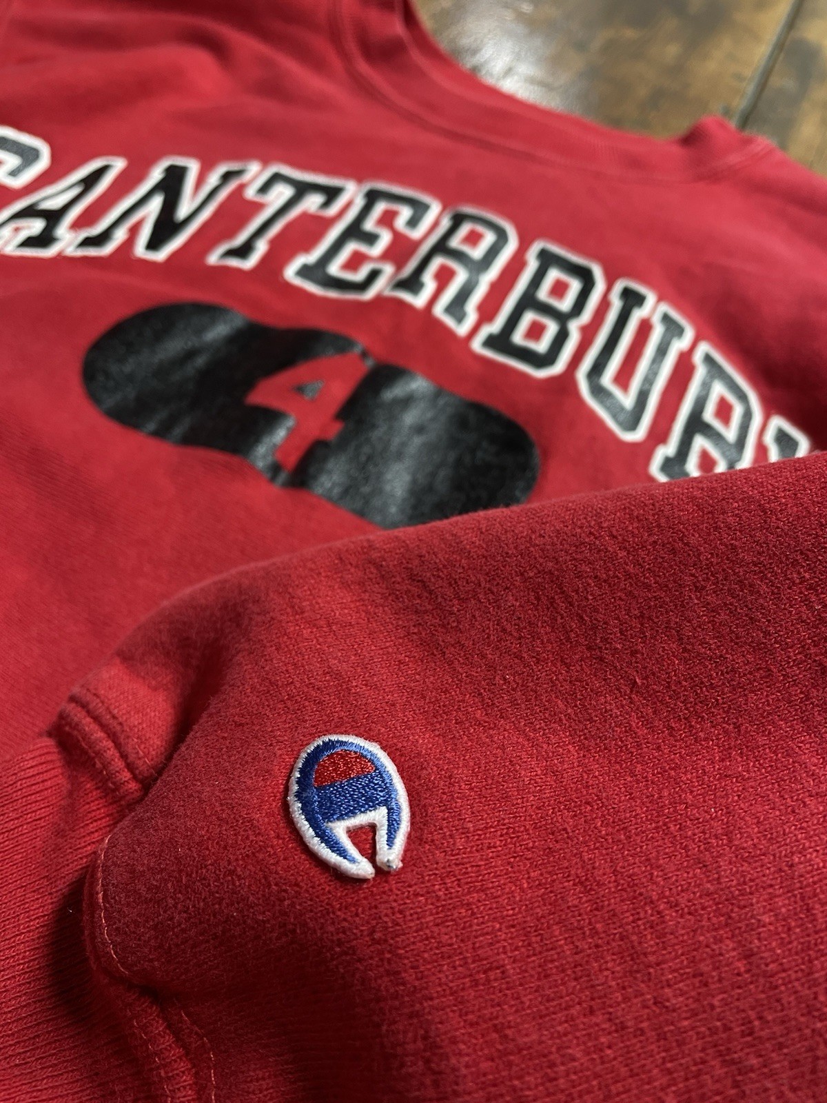 Vintage 90’s CHAMPION Reverse Weave CANTERBURY School Team issued Sweatshirt L Vintage 90’s CHAMPION Reverse Weave CANTERBURY School Team issued Sweatshirt L