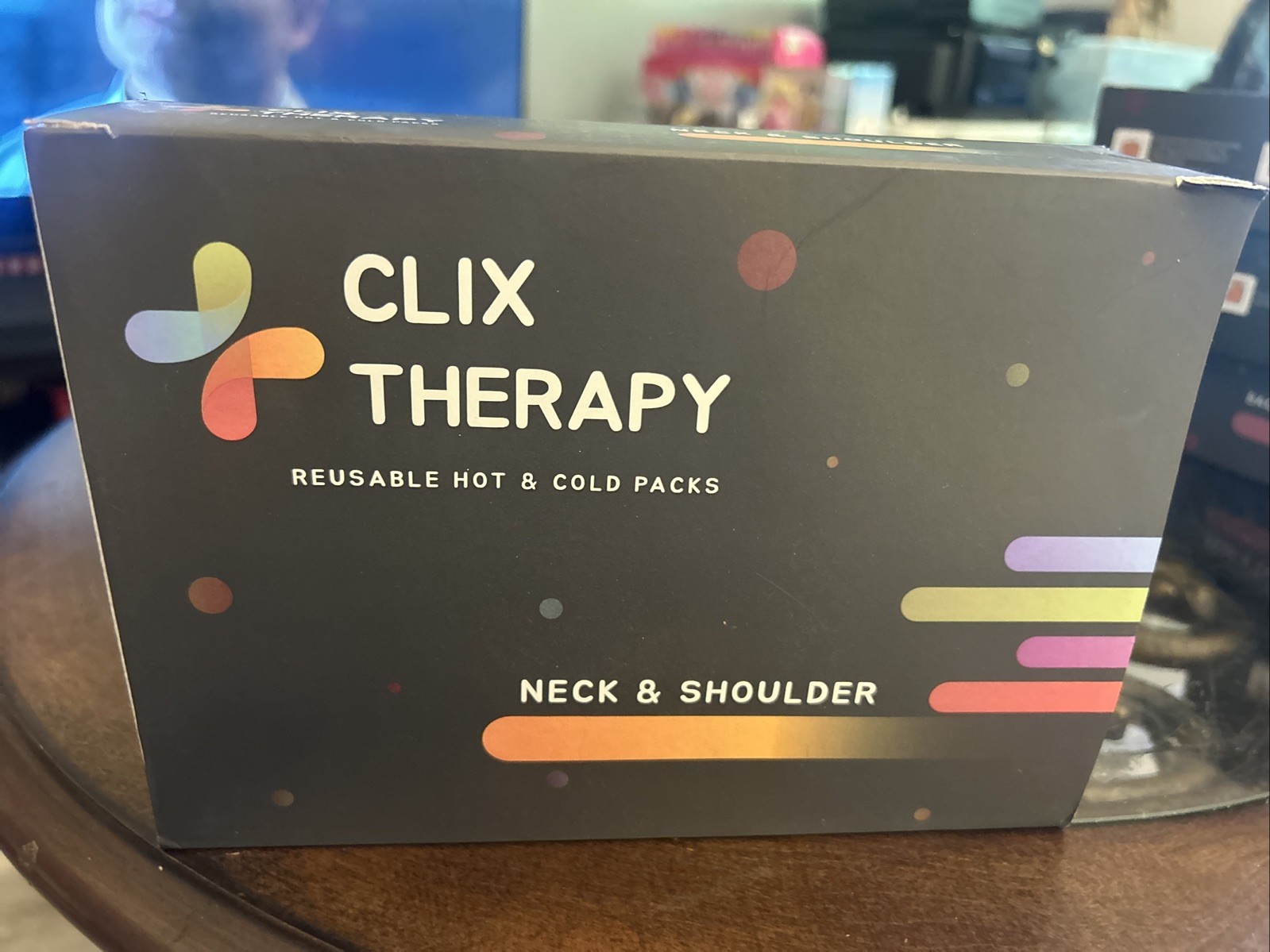 150$ Clix Therapy Reusable Hot &Cold Packs Neck & Shoulders New