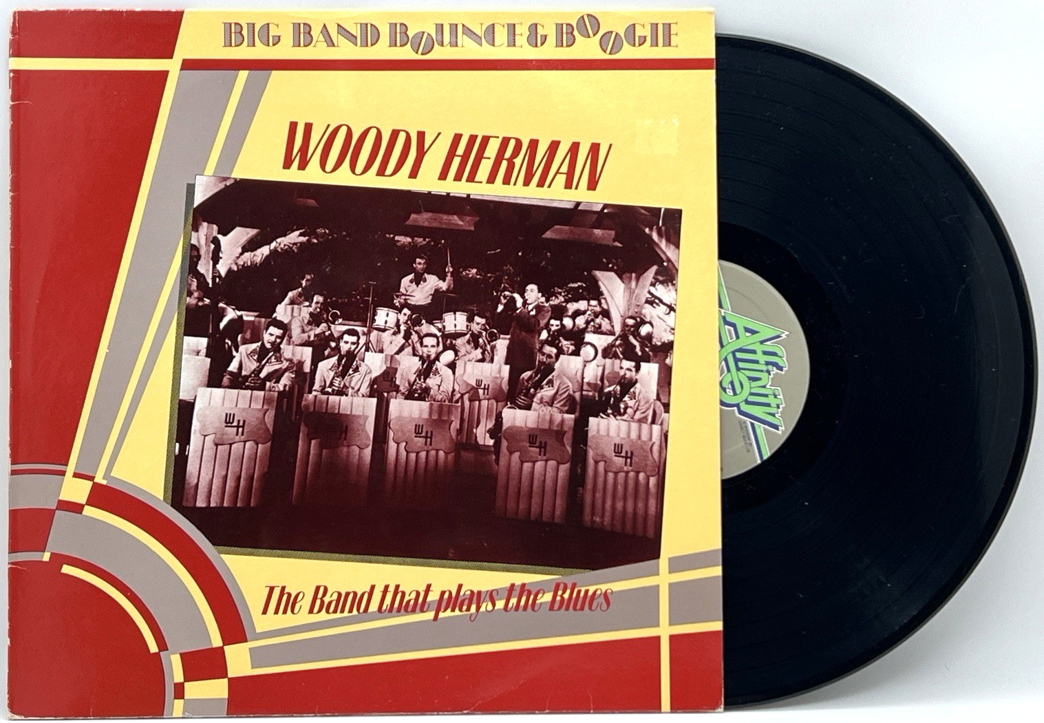 WOODY HERMAN - BIG BAND BOUNCE BOOGIE LP VINYL RECORD AFS 1008 WOODY HERMAN - BIG BAND BOUNCE BOOGIE LP VINYL RECORD AFS 1008