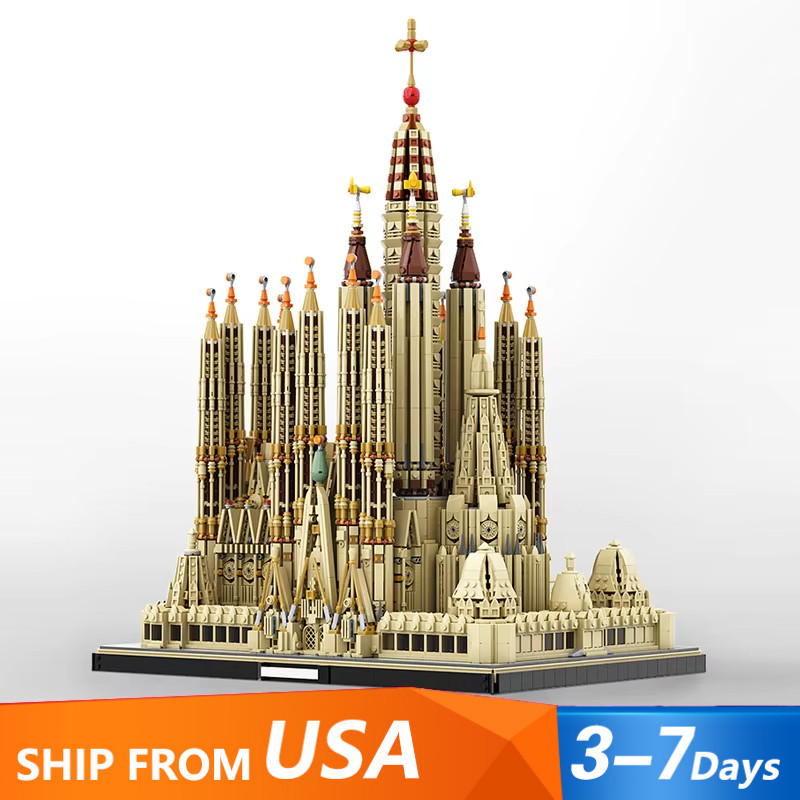 Sagrada Familia Cathedral 10328 Pieces Building Toys Sets & Packs MOC Build Gift Sagrada Familia Cathedral 10328 Pieces Building Toys Sets & Packs MOC Build Gift