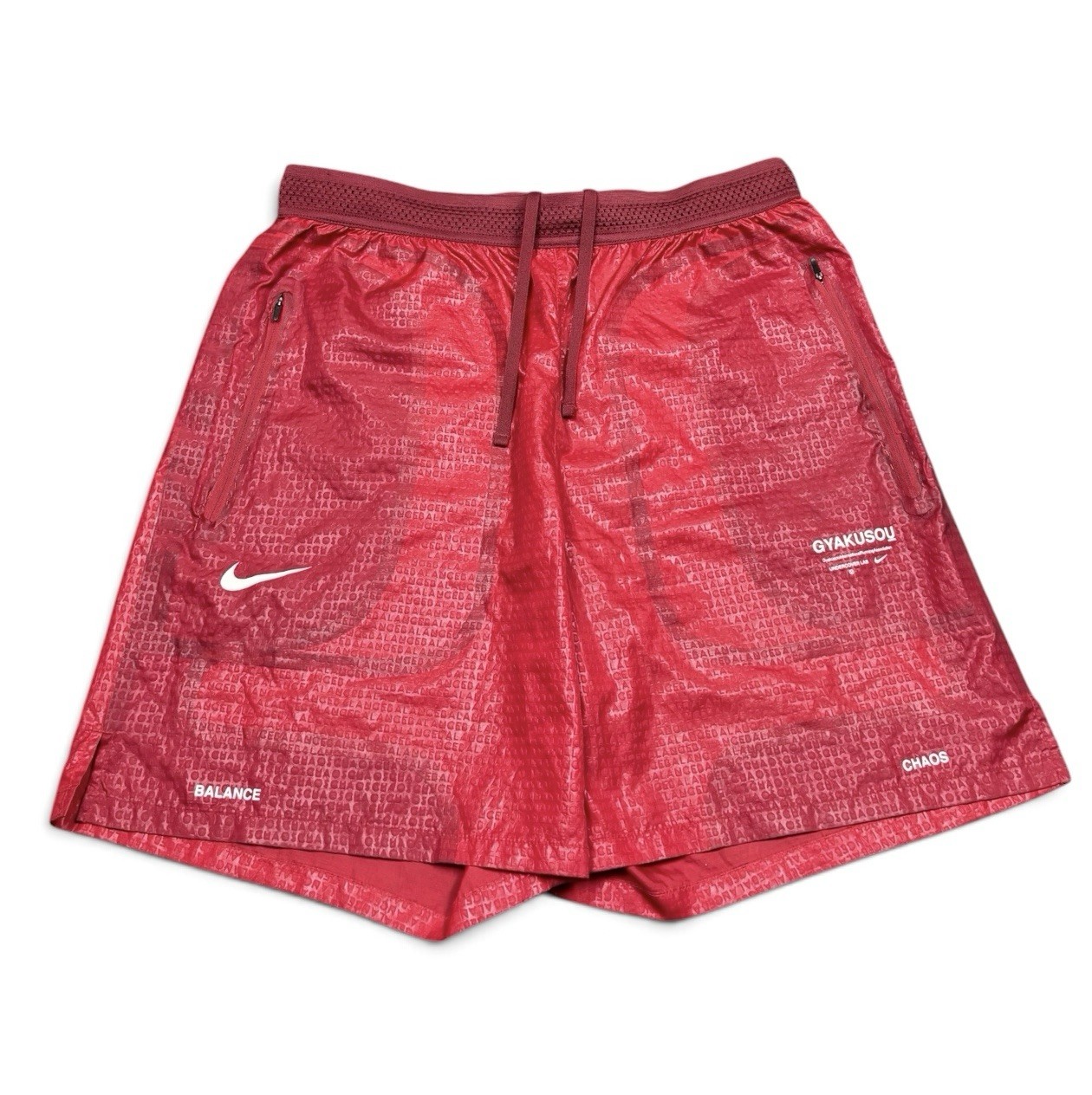 Nike Undercover Lab Gyakusou Gira Running Shorts Jun Takahashi Red Men’s Small 