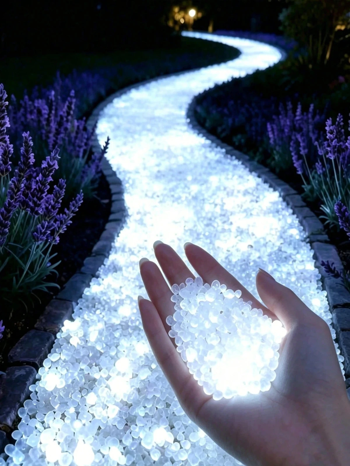 10000 Glow-In-The-Dark Stones, Colorful Glow-In-The-Dark Decorative Pebbles 10000 Glow-In-The-Dark Stones, Colorful Glow-In-The-Dark Decorative Pebbles