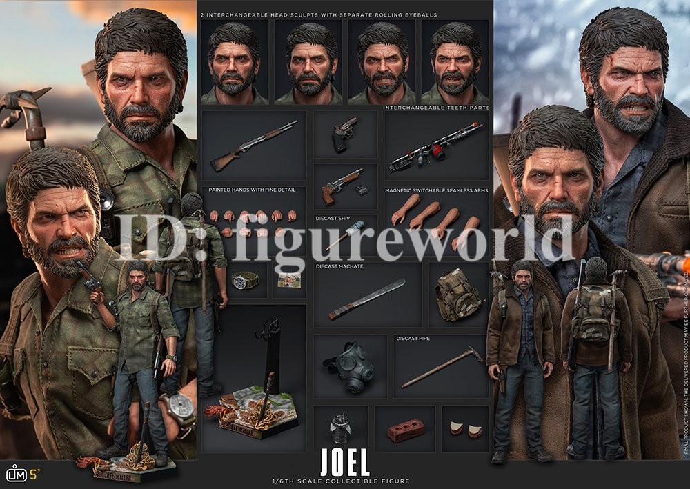 Pre-order LIMTOYS LS+01 1/6 The Last Survivor Joel of Us Male Action Figure