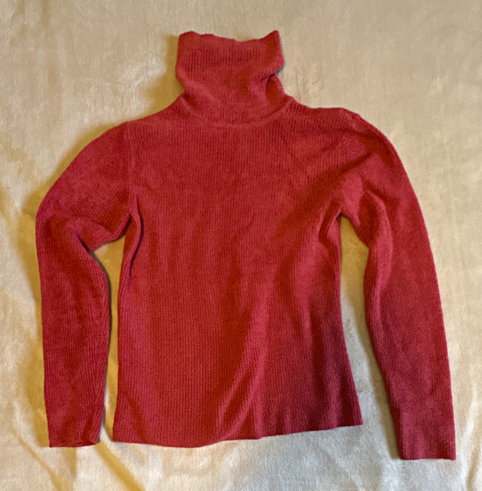 Talbots Women’s Pink Knit Turtleneck Nylon/Spandex Pullover Sweater M Talbots Women’s Pink Knit Turtleneck Nylon/Spandex Pullover Sweater M