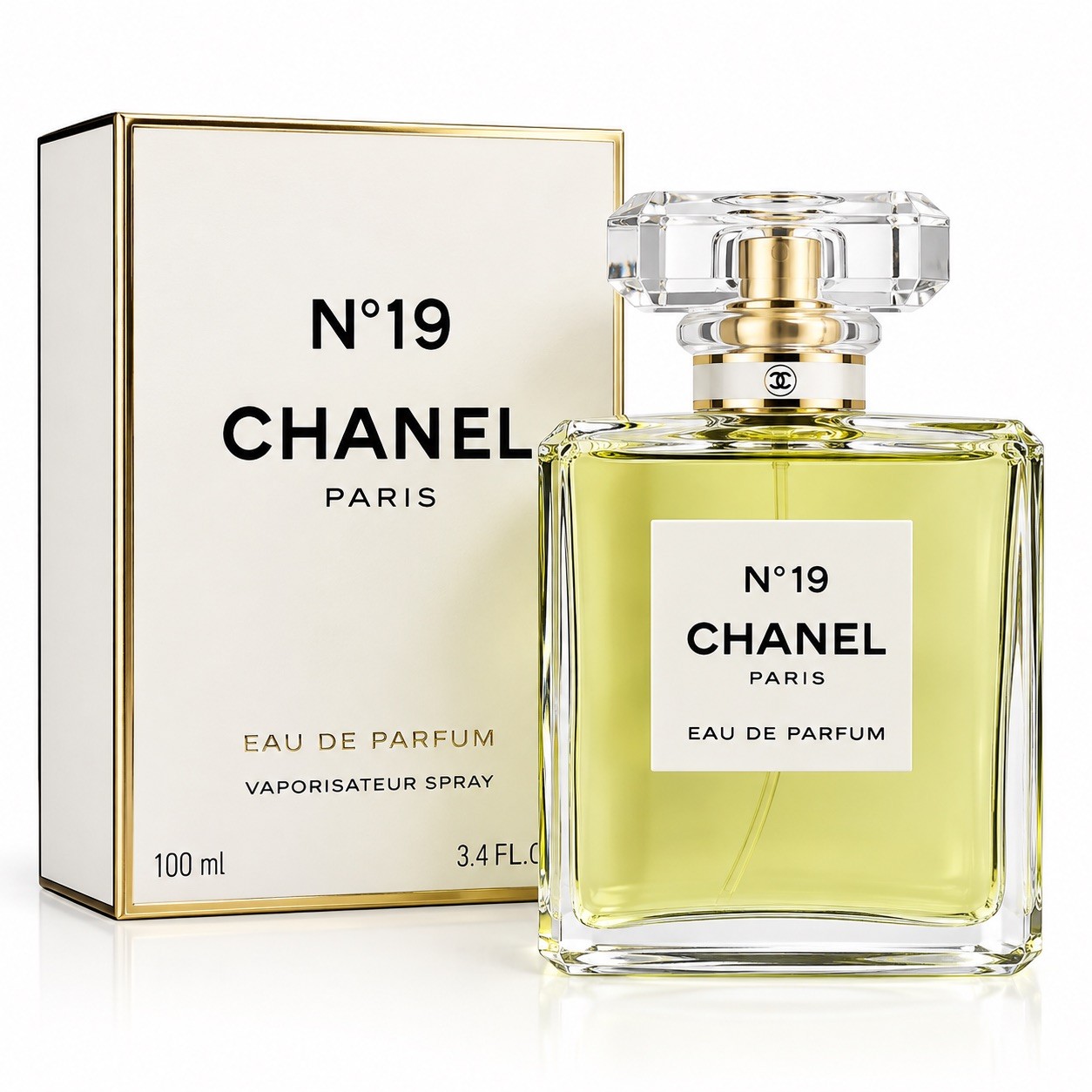Chanel N°19 Chanel Paris EDP Eau de Parfum Spray 3.4 oz SEALED NEW