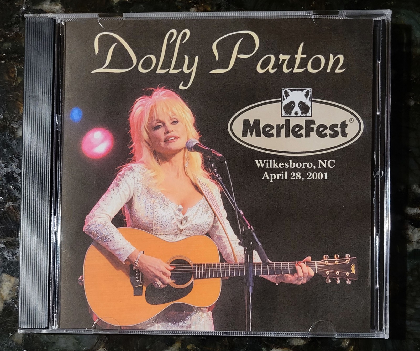 Dolly Parton 2001  Merlefest Watson Stage Wilkesboro North Carolina CD