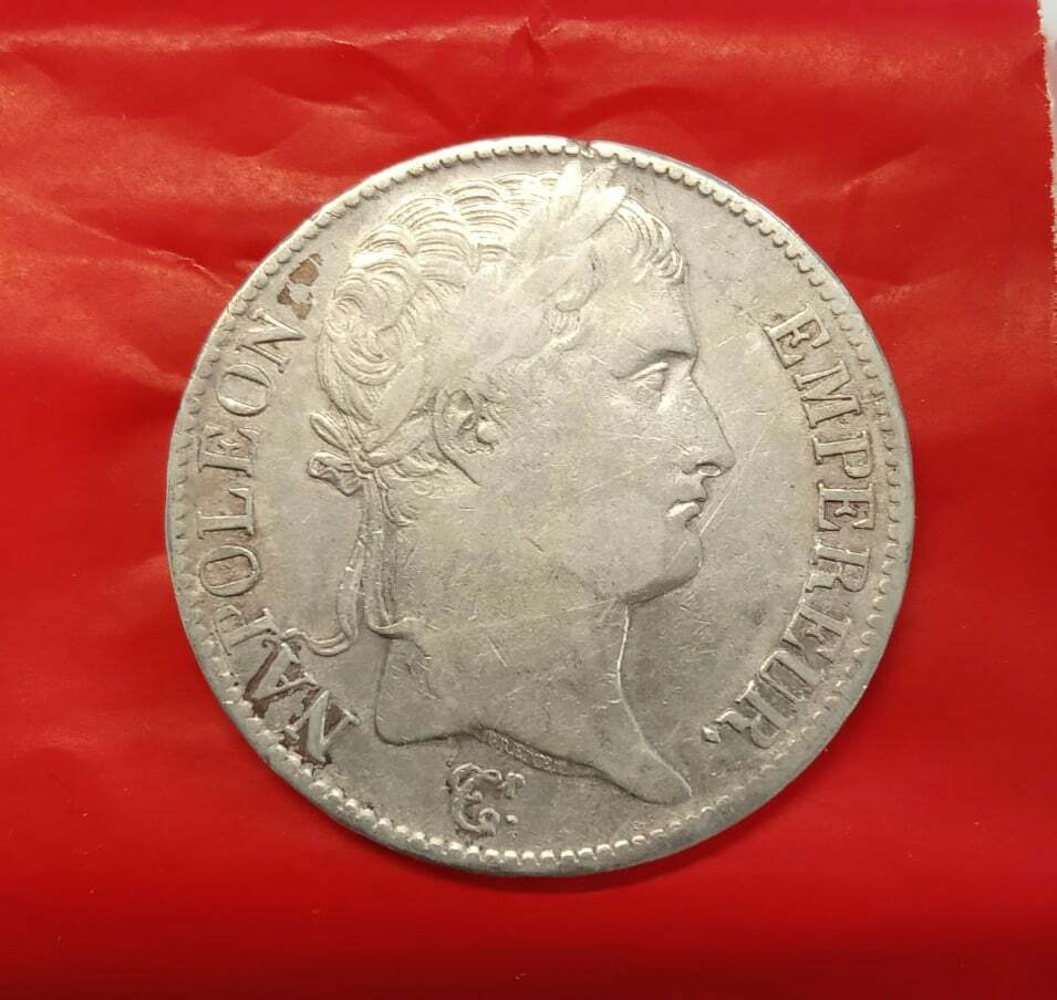 FRANCE EMPIRE NAPOLEON EMPEROR 5 FRANCS 1812-I FRANCE EMPIRE NAPOLEON EMPEROR 5 FRANCS 1812-I