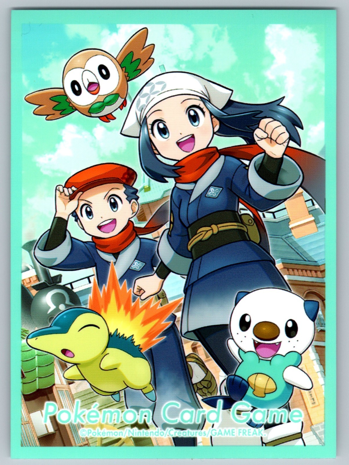 Rei & Akari Hisuian Friends Individual Card Sleeve Pokemon Center Japan Official