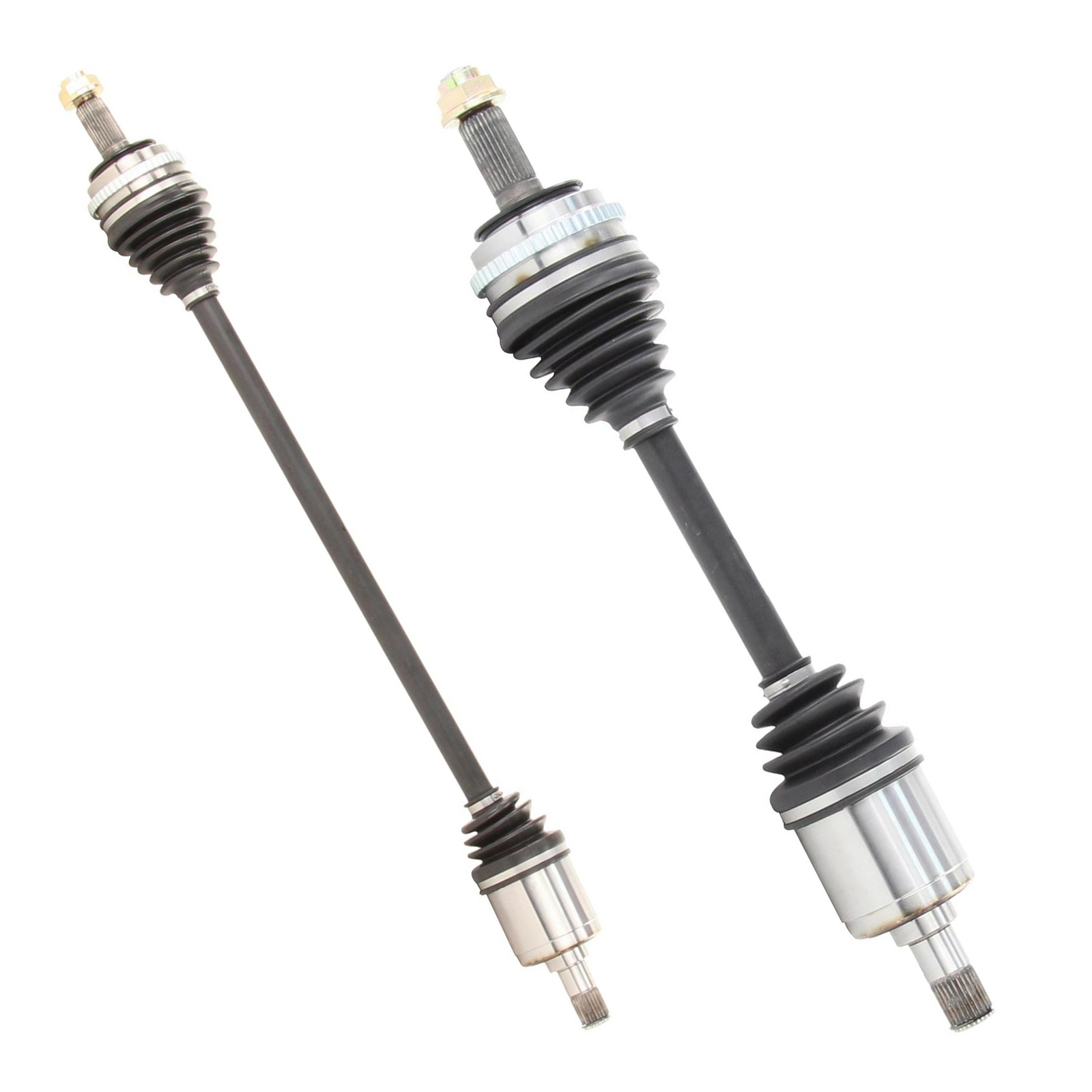 TrakMotive Front CV Axle Shafts Set of 2 For 1990-93 Honda Accord FWD Auto Trans