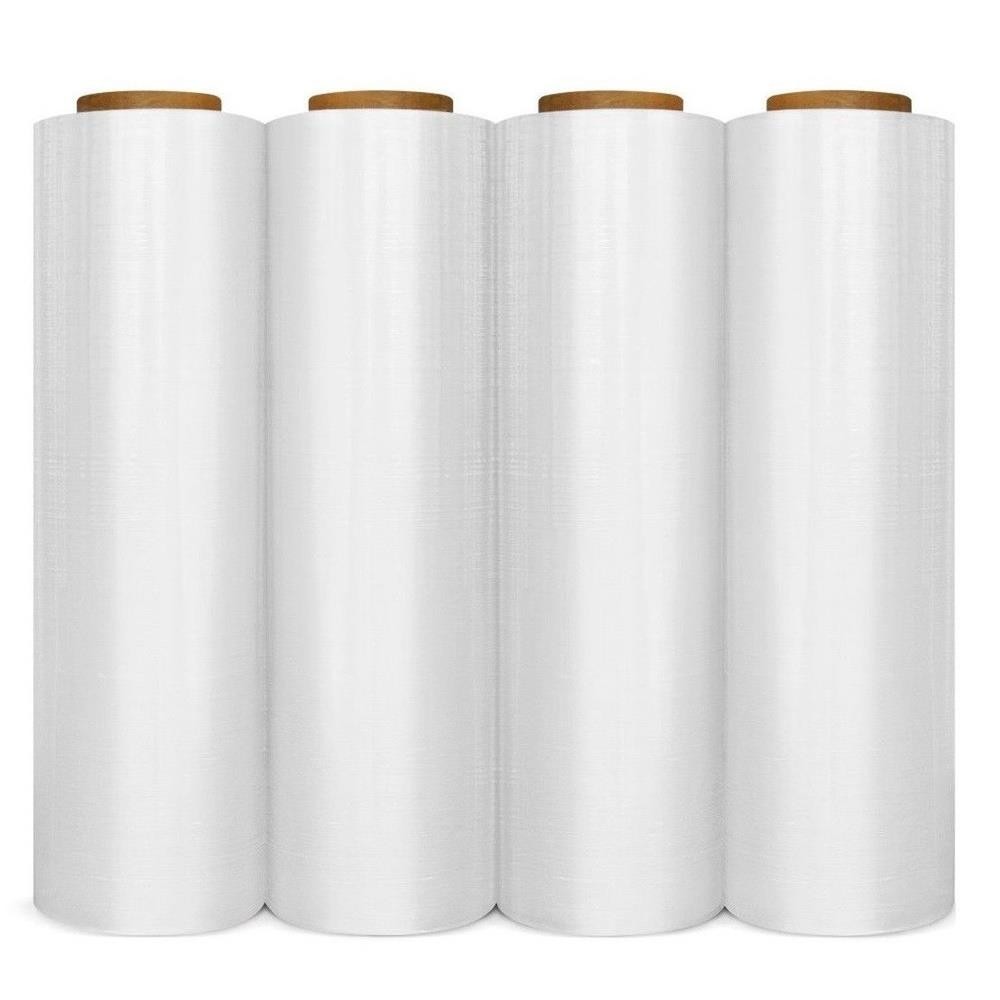 4 Rolls Hand Stretch Plastic Film Shrink Pallet Wrap 18
