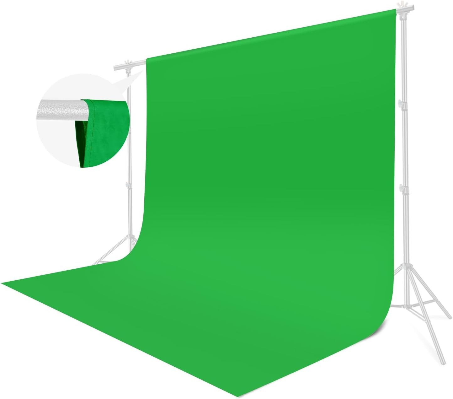 Selens 10'  x 10' Green Chromakey Backdrop Background Screen Photography Muslin