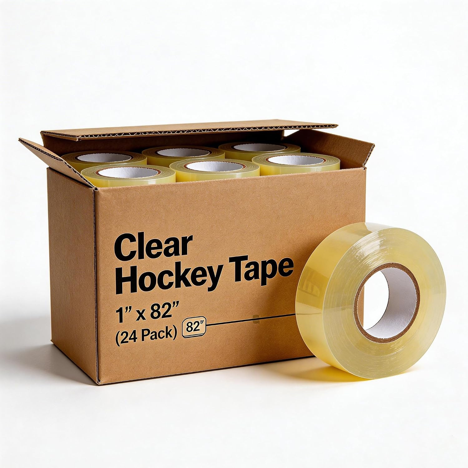 Clear Hockey Tape 24-Pack, 1\