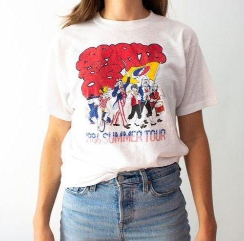 Grateful Dead Vintage 1986 Summer Tour Tee-Shirt - Reissued Edition *New* Grateful Dead Vintage 1986 Summer Tour Tee-Shirt - Reissued Edition *New*