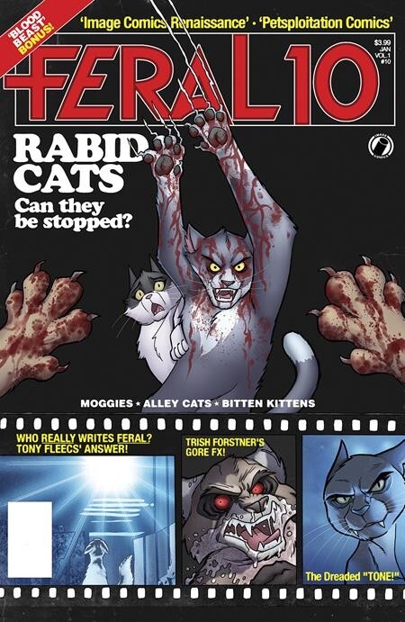 🐈 FERAL #10 CVR B FLEECS & FORSTNER FANGORIA HOMAGE VARIANT *2/12/25 PRESALE