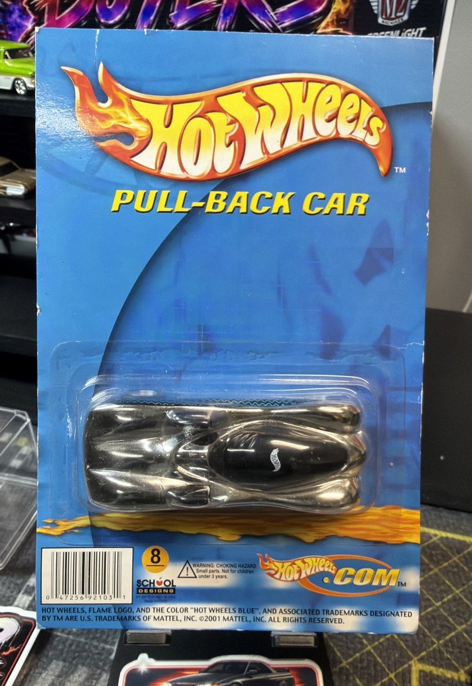 VRHTF VTG NHRA COOL HOT WHEELS SPORTS CAR PULL-BACK CHROME CAR NEW ON CARD VRHTF VTG NHRA COOL HOT WHEELS SPORTS CAR PULL-BACK CHROME CAR NEW ON CARD