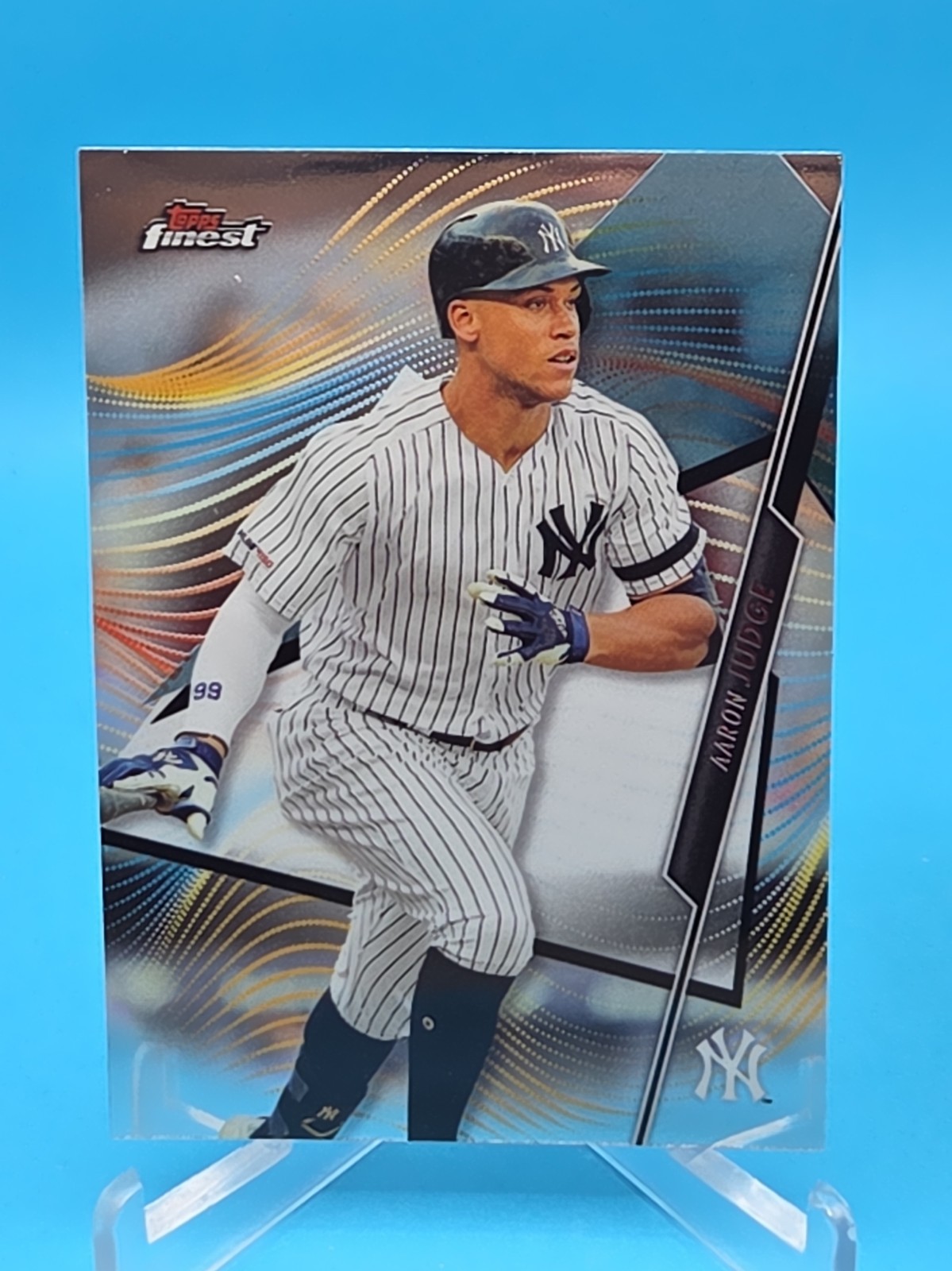 Aaron Judge 2020 Topps Finest #83 Base Card - New York Yankees 