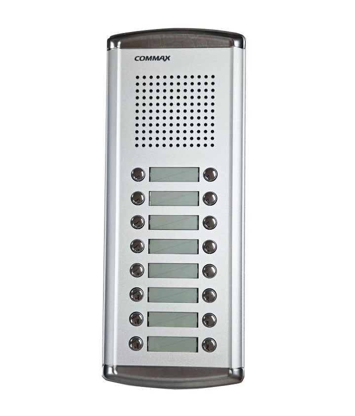 COMMAX 16 Buttons Audio Intercom Door Bell Panel for Apartment DR-16AM