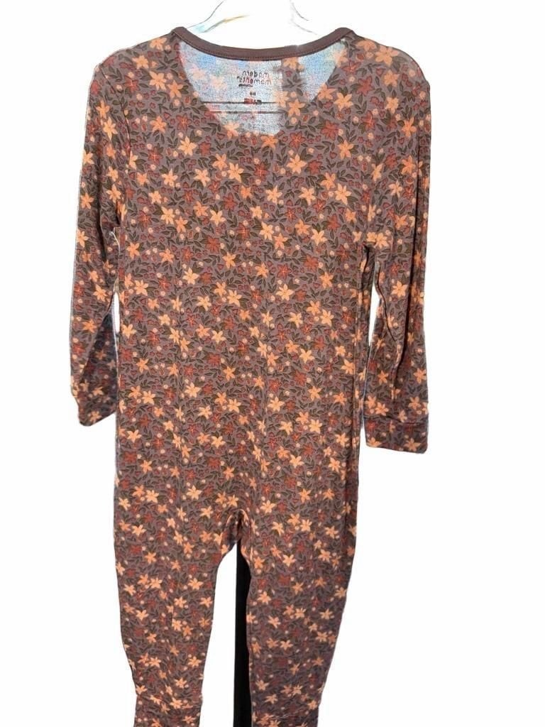 Bamboo Modern Moments Romper Zippy 24M Dusty BlueFloral