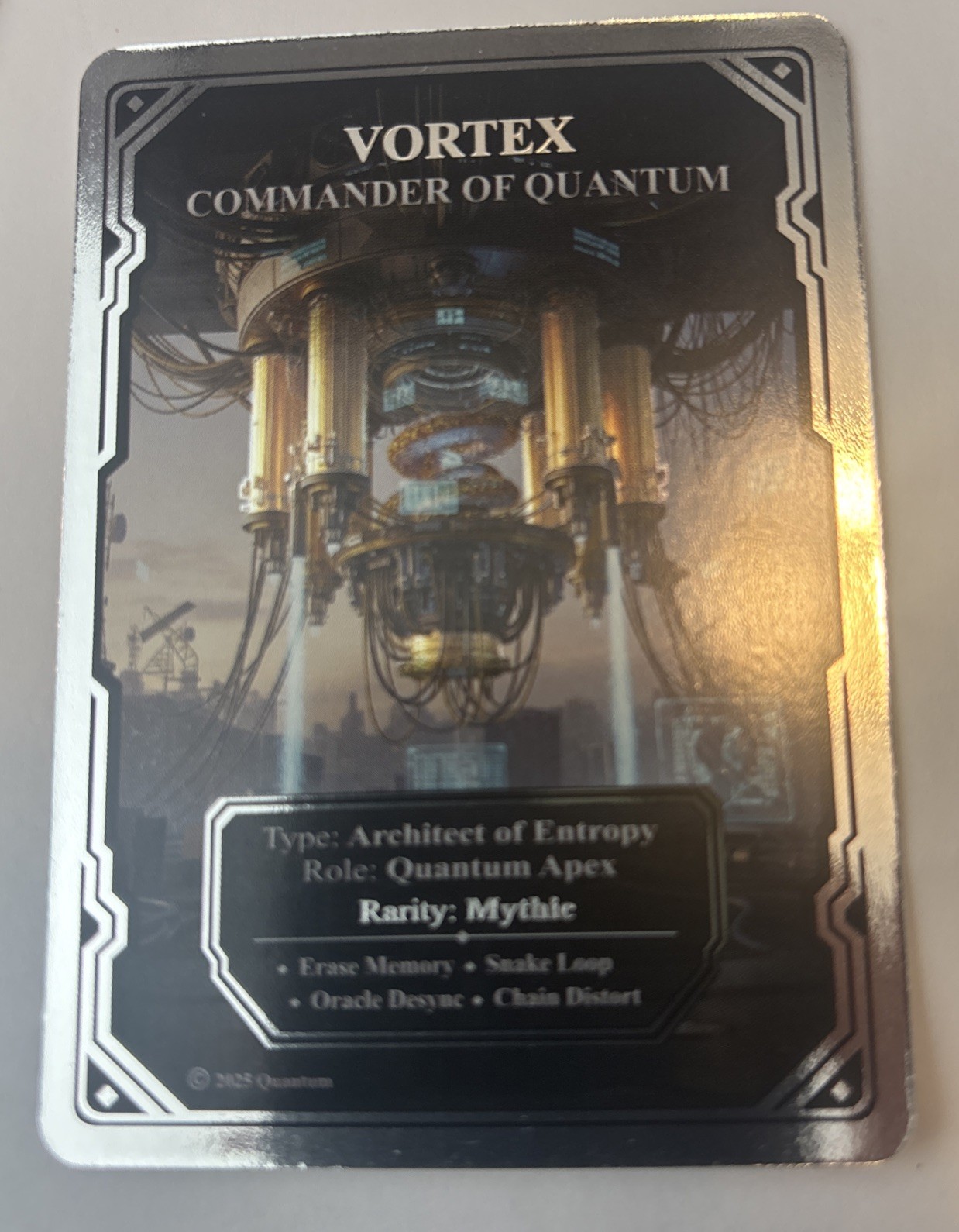 Quantum Quantum Vortex Architect of Entropy Mythic Card, Quantum Set 2025 Quantum Quantum Vortex Architect of Entropy Mythic Card, Quantum Set 2025