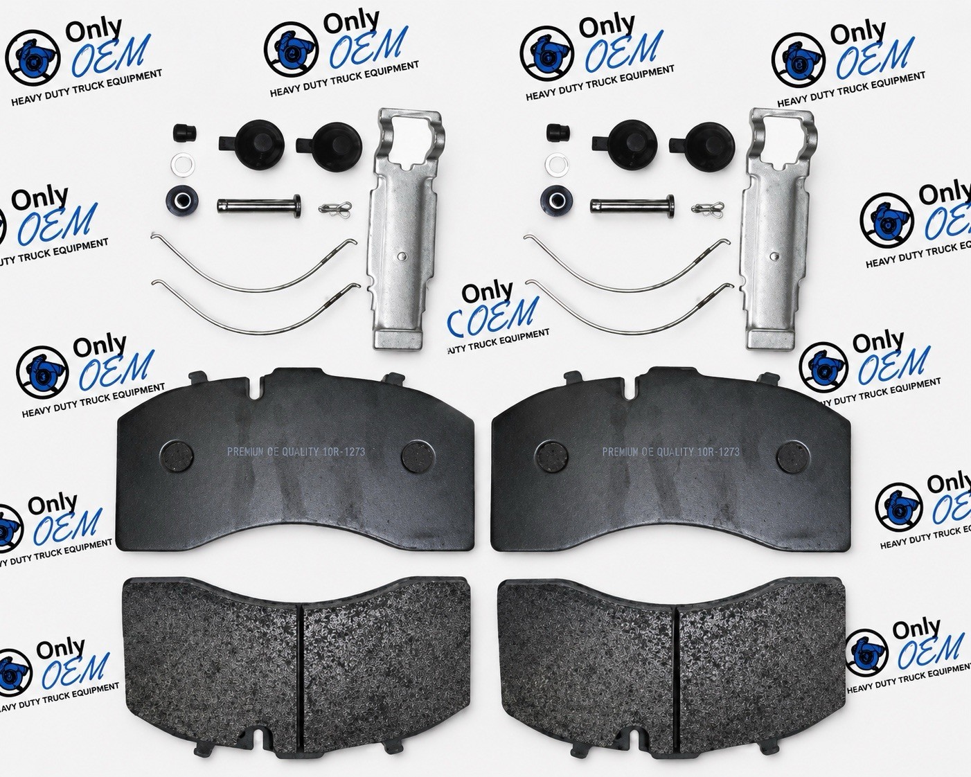 Pro-Par PROADP1369 Semi-Metallic Air Disc Brake Pads Kit Bendix ADB22X w/Hardwar