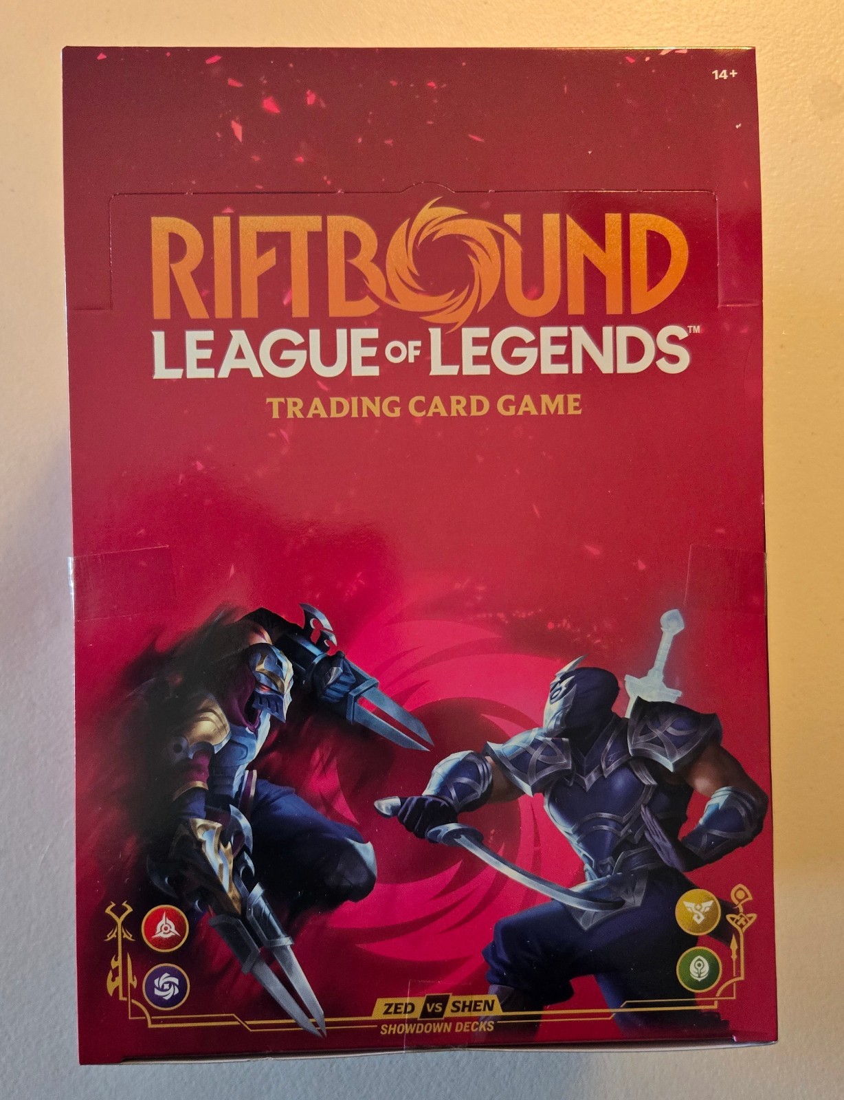Riftbound League of Legends Zed vs Shen Showdown Deck LOT x4 SEALED