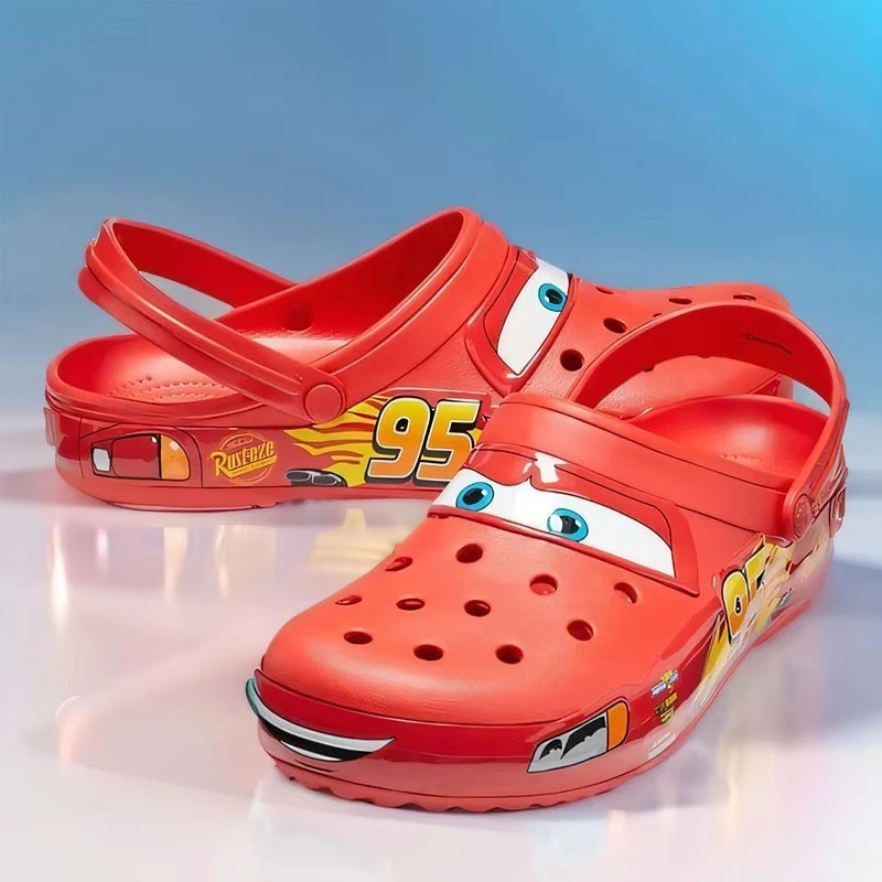 NEW Crocs Lightning McQueen Clog Adult Shoe Limited Classic No Lightup NEW Crocs Lightning McQueen Clog Adult Shoe Limited Classic No Lightup