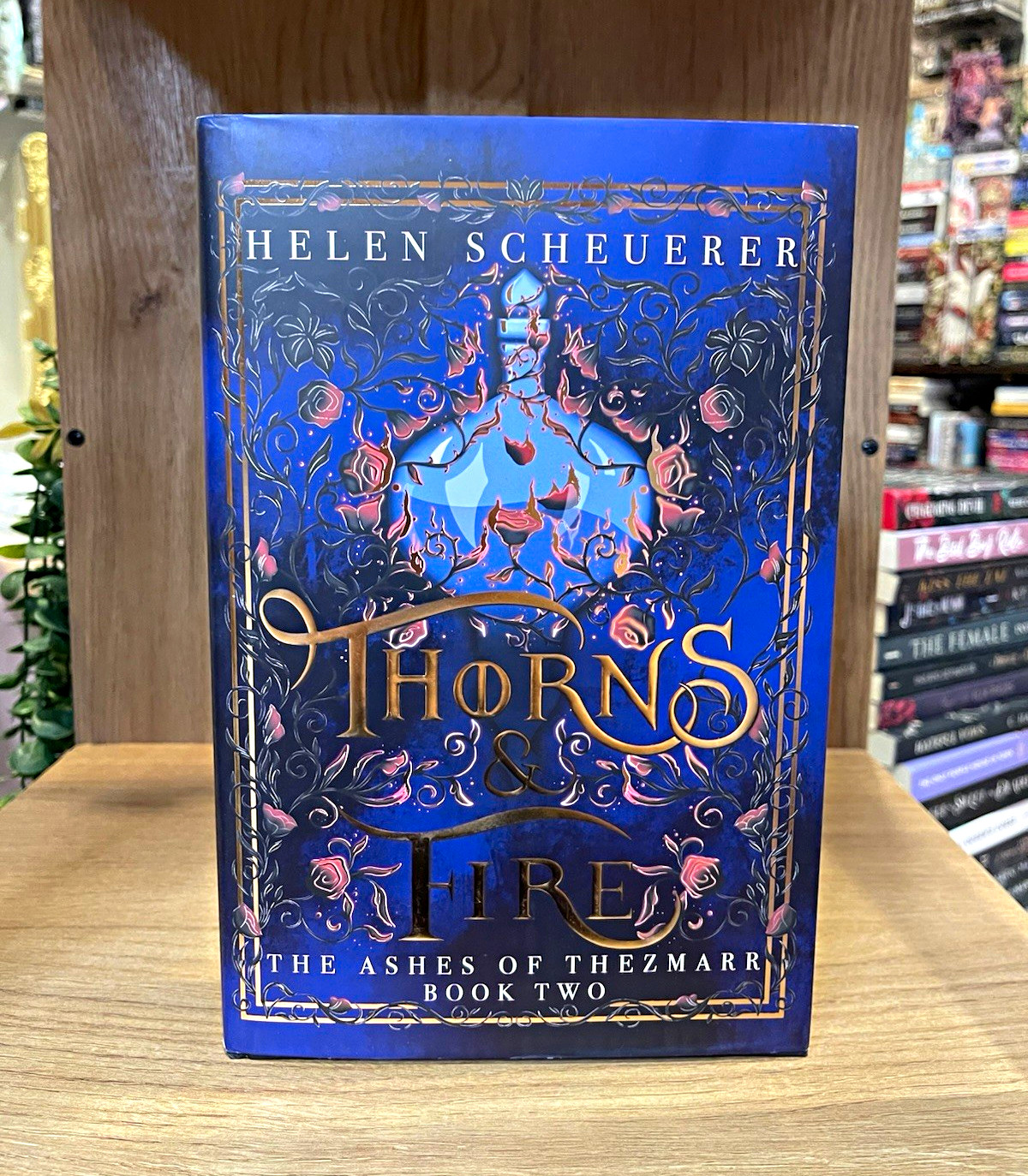 Helen Scheuerer Thorns & Fire Hardcover Ashes of Thezmarr Bramble Fantasy Helen Scheuerer Thorns & Fire Hardcover Ashes of Thezmarr Bramble Fantasy