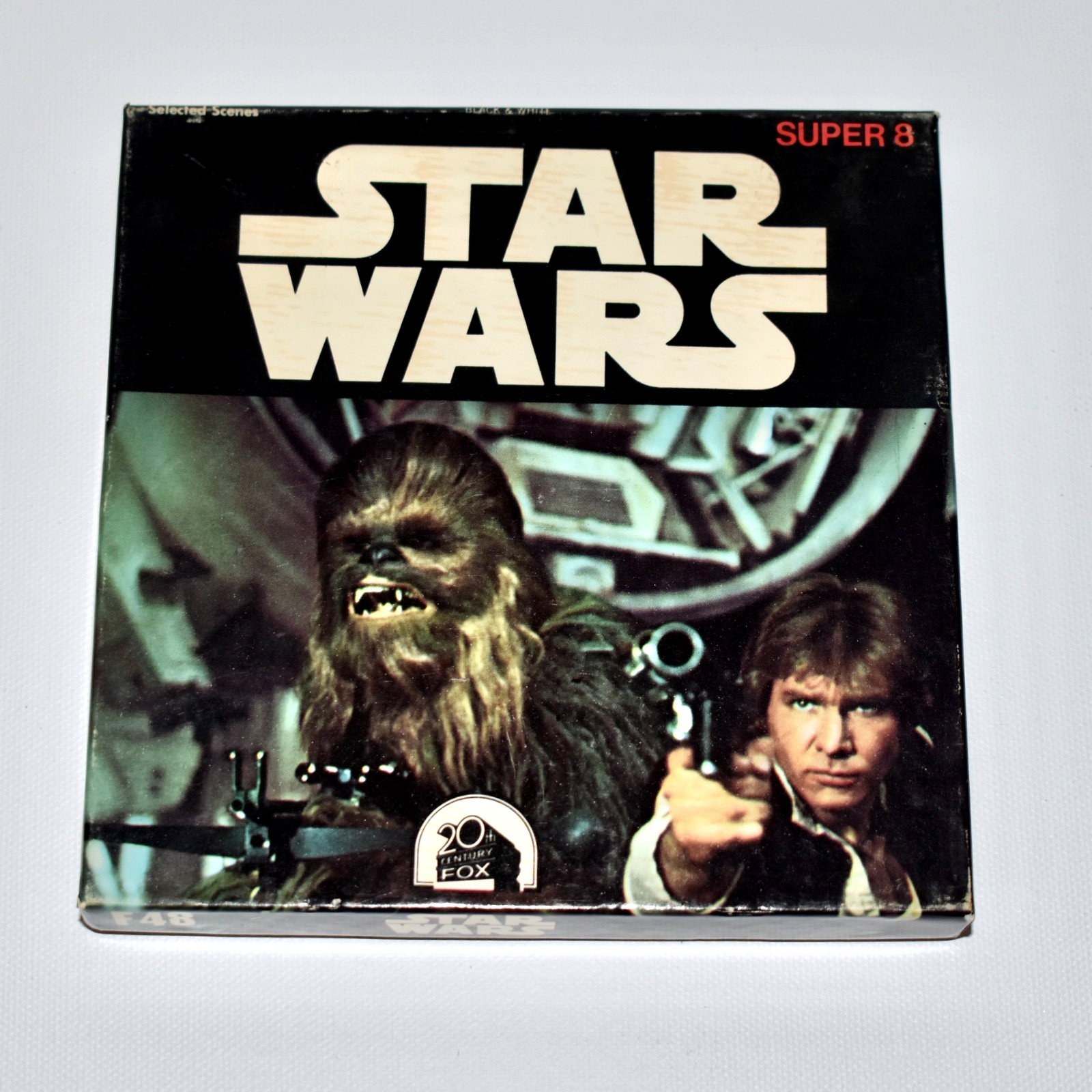 Vintage 1977 STAR WARS Super 8 F48 Ken Films B&W Silent Selected Scenes 5\