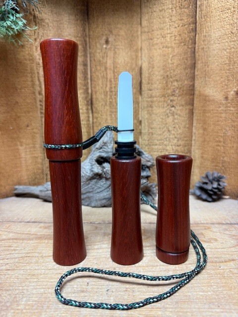 SPECIAL DISCOUNTED    Padauk - Adjustable  Deer Grunt Call   No lasering on call