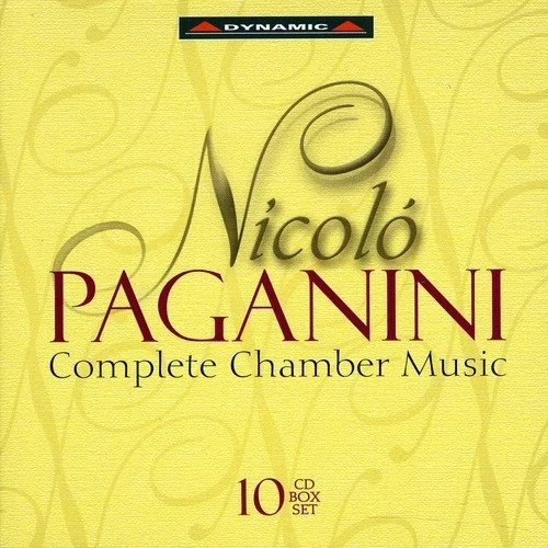 Nicolo Paganini: Complete Chamber Music: 10 CD Import Box Set, 2007, Dynamic Nicolo Paganini: Complete Chamber Music: 10 CD Import Box Set, 2007, Dynamic
